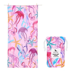 Serviette de plage Dock & Bay pour enfants - Prêt pour l'aventure !
