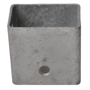 Cale de basculement galvanisée pour rouleau de cale - 60x40 mm
