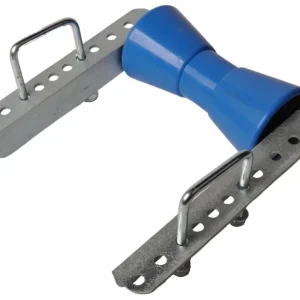 Jeu de diabolos réglables - 200x85 mm - bleu - étrier 100x73 mm inclus - PE